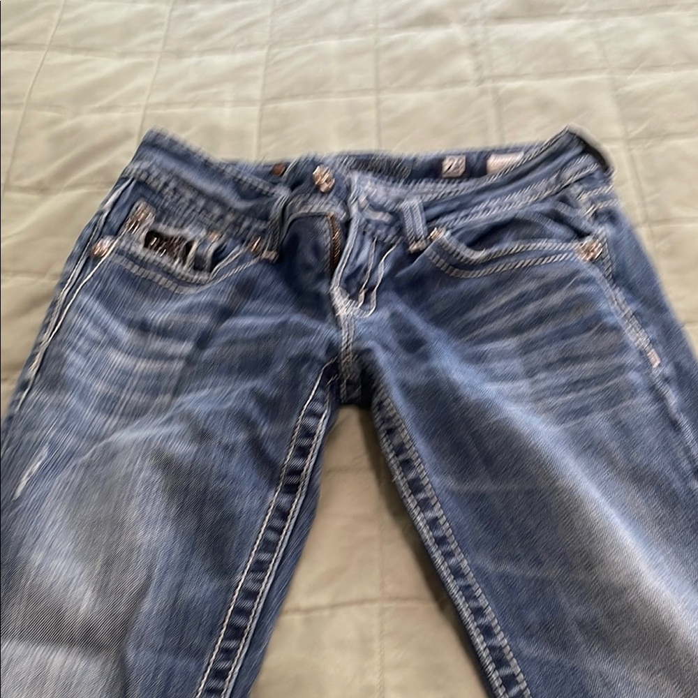 Miss Me Women's Boot Cut Jeans - Classic Blue